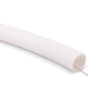 Corrugated halogen-free wiring pipe with wire RKSSHFP 750N 16/12-50 m