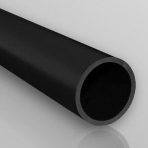 Rigid casing pipe, sleeved ROS-ZŁ (RHDPE) 110/10-12m BLACK (48 VNT/PALETTE)